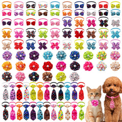 PET SHOW lazos para perros con diseño patita-hueso, ideal para paseos diarios.