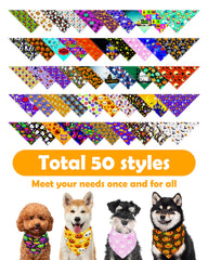 PET SHOW bandana con diseño calavera para perro grande, elegante y festiva.