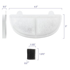 PET STANDARD filtración triple con carbono activado para agua más limpia