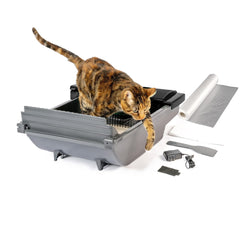 Pet Zone: caja de arena autolimpiante con sensor para limpieza sencilla.