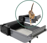 Pet Zone Semi, vista exterior con diseño compacto para ahorro de espacio.