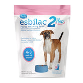 Esbilac Segunda Etapa en empaque, almacenamiento conveniente para cachorros.