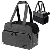 Transportín PetAmi para perro pequeño con ventilación para flujo de aire óptimo.
