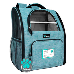 PetAmi mochila transporte ventilada para perros y gatos, ideal para viajes