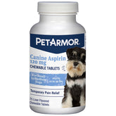 PetArmor Aspirin small dog tablet provides temporary relief from minor aches.