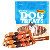 PETASTY brochetas para perros, close-up de sabores variados para masticar y recompensar