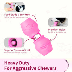 PetClan Chewise dientes de acero aseguran sujección estable.