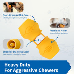 Chewise Holder de PetClan, compatibilidad universal para diferentes tamaños de palitos y masticables de yak.