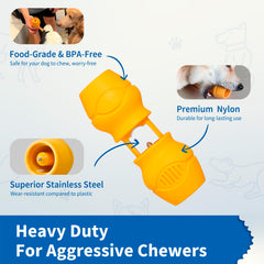 PetClan Chewise, materiales sin BPA, uso duradero y seguro.