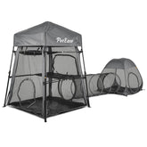 PetEase Catio torre-tent para trepar y descansar al aire libre