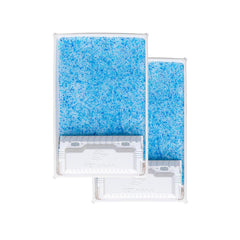 PET HAHA arena cristal para gatos con base reutilizable y ajuste seguro.