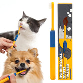 PETHROOM cepillo dental para gatos con cerdas suaves para limpieza suave diaria