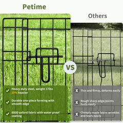 Petime pen uso interior y exterior con configuración versátil.