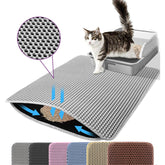 Petinstinct alfombra arenero gato XL con panal atrapa residuos y mantiene el suelo limpio.
