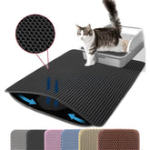 Petinstinct alfombrilla XL para arena de gato, panal superior que atrapa arena y evita suciedad.