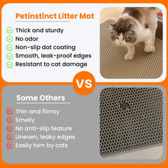 Petinstinct: alfombrilla a prueba de orina para proteger el suelo.