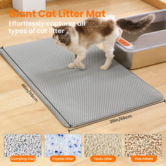 Petinstinct Superficie de colmena para arena de gato: captura residuos y facilita la limpieza.
