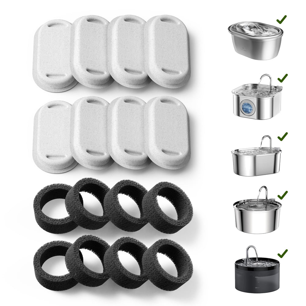 Filtro PETLIBRO repuesto para fuente 2L/3L, fácil de reemplazar.