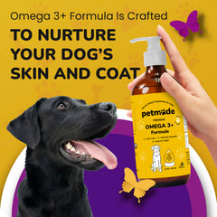 PETMADE Omega-3 pelaje brillante y piel equilibrada en perros