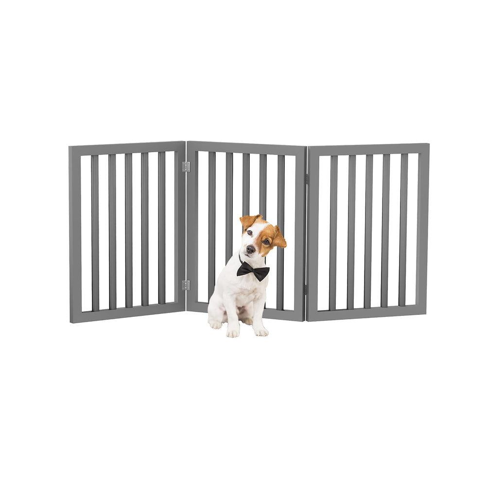PETMAKER cerca interior de 3 paneles plegable para delimitar áreas con estilo.