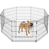 PETMAKER Puppy Playpen con paneles de 24 pulgadas para delimitar un área de juego segura