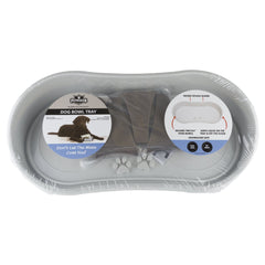 PETMAKER dos cuencos de acero inoxidable compatibles con cuencos de 8,5 pulgadas.