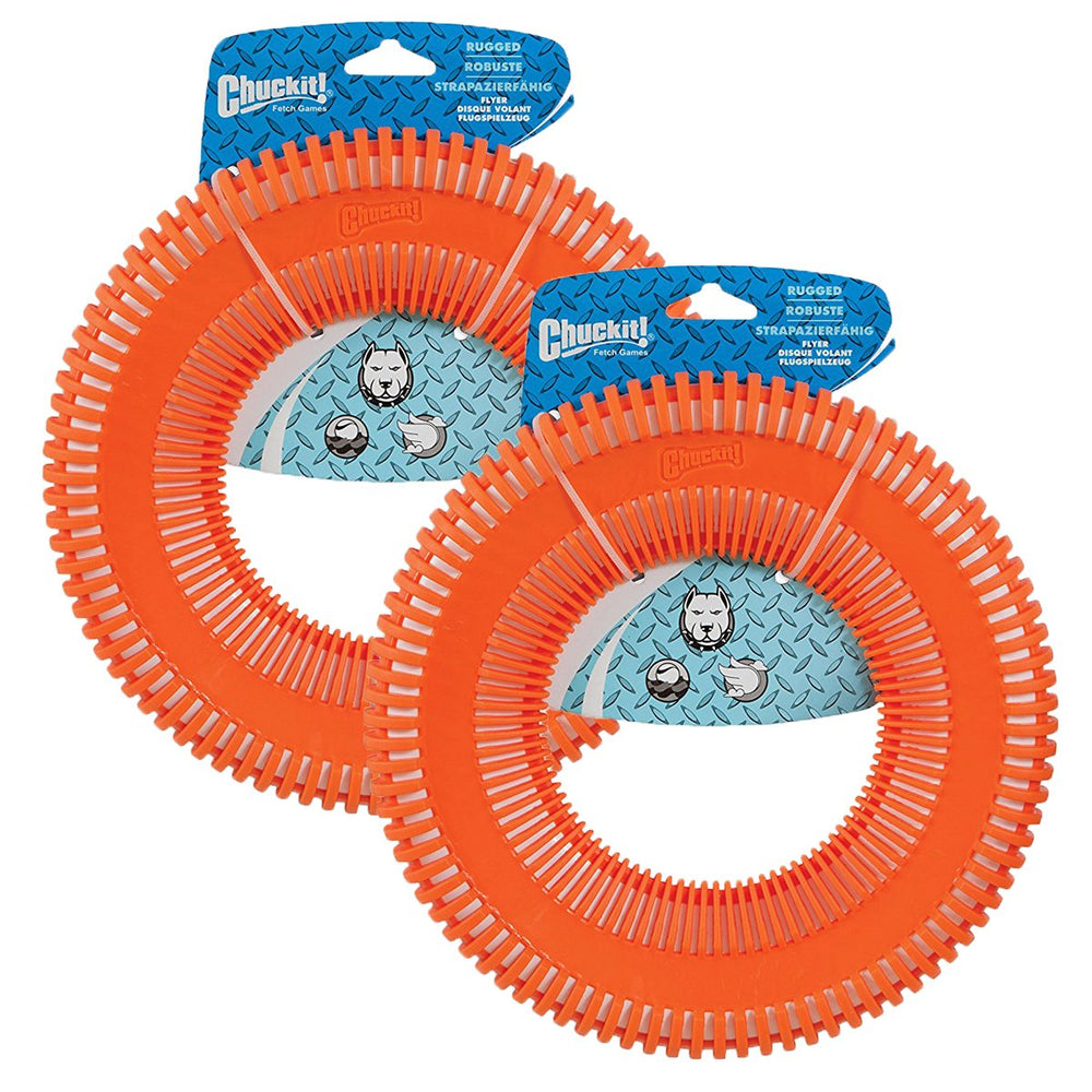 Petmate Chuckit disco volador robusto para perros grandes, ideal para jugar al aire libre