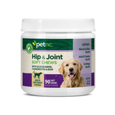 PetNC Hip & Joint Soft Chews, sabor hígado, premio sabroso para movilidad diaria