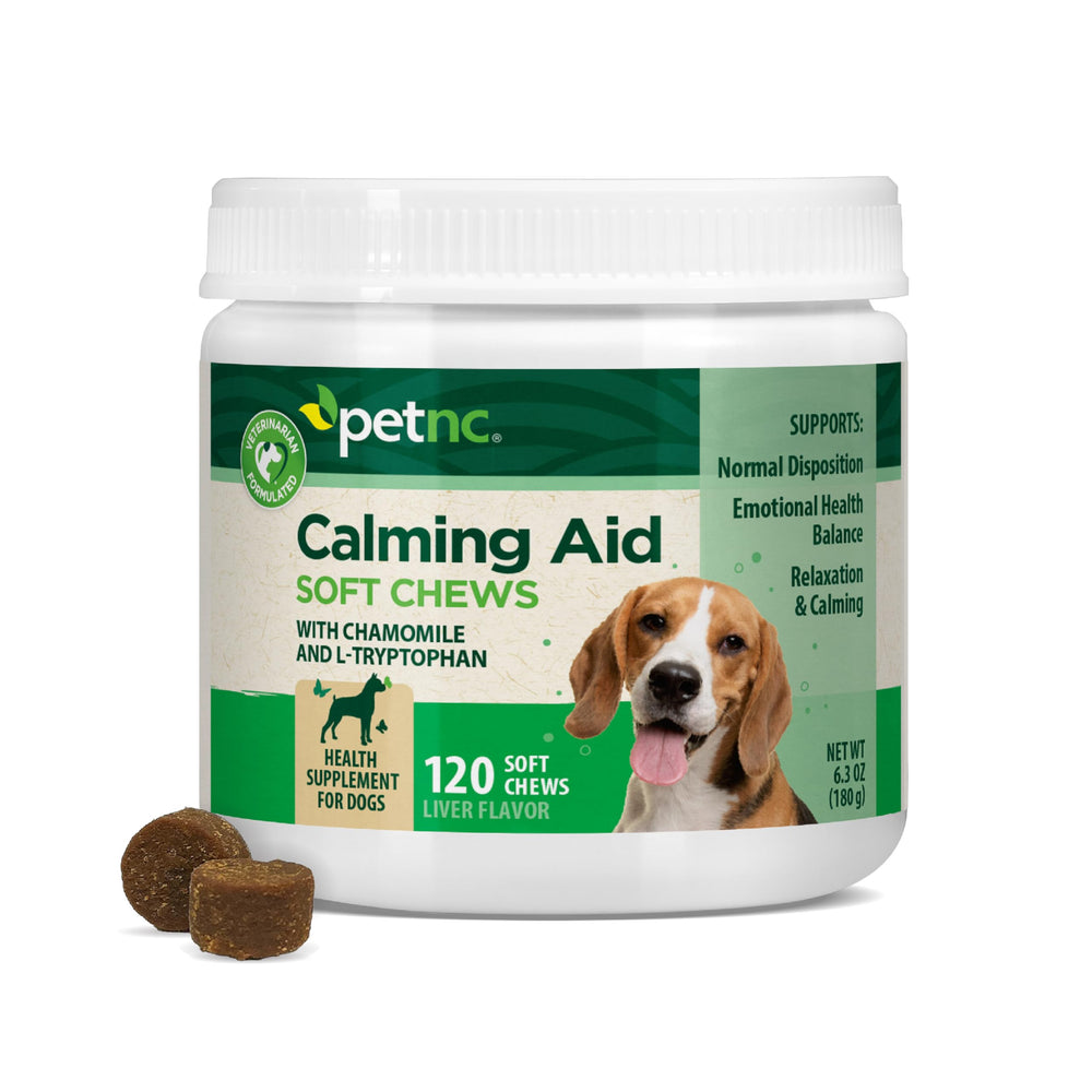 PetNC Natural Care Ayuda Calmante en botella para perros de todos los tamaños.
