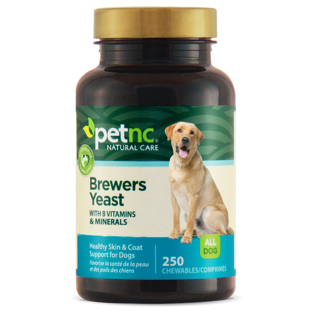 PetNC Natural Care comprimidos de levadura de cerveza para perro, apoyo al pelaje.