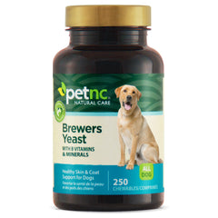 PetNC Natural Care comprimidos de levadura de cerveza para perro, apoyo al pelaje.