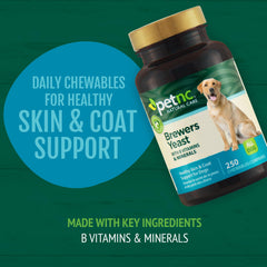PetNC Natural Care ingredientes naturales, levadura de cerveza para perro.