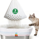 PETOCAT bolsas de arena tamizadas, 37x18 pulgadas, para cambios limpios y eficientes