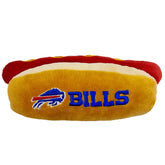 Pets First hot-dog peluche Buffalo Bills, ideal para juego suave y ver el partido