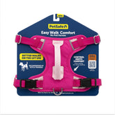 PetSafe Easy Walk Comfort Harness vista frontal rosa, mejora control y comodidad en paseos.