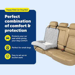 PetSafe Happy Ride acceso-facil al cinturon para seguridad durante la conducción.