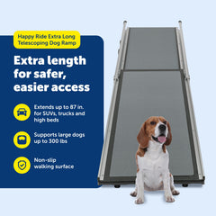 PetSafe Happy Ride Compact: pies de goma que evitan deslizamientos.