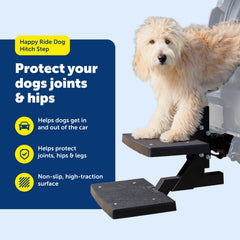 PetSafe Happy Ride PupSTEP fácil de montar en receptor de enganche