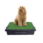 PetSafe Pet Loo con césped sintético para entrenamiento en casa.
