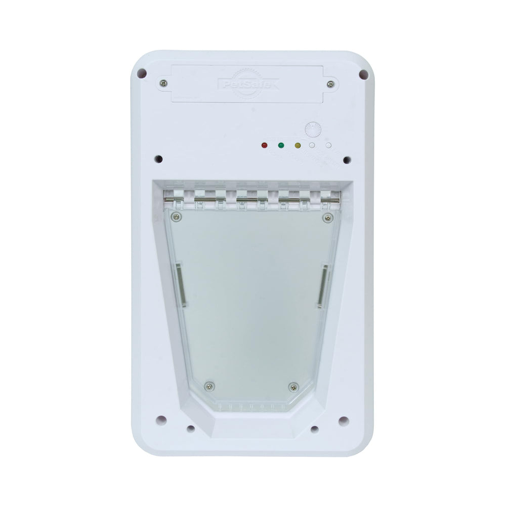 PetSafe Puerta electrónica para mascotas con entrada por collar y mayor seguridad.