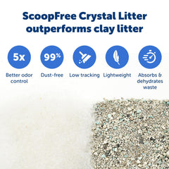 Uso manos libres con PetSafe ScoopFree para limpieza sin esfuerzo