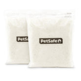 PetSafe ScoopFree Crystal Litter: dos paquetes de 4.3 lb para menos cambios.