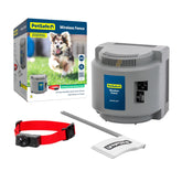 La marca PetSafe: transmisor para contención inalámbrica, configuración rápida para interiores o viajes.