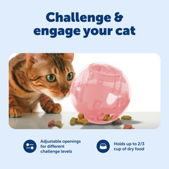 PetSafe SlimCat plástico libre de BPA, seguro y fácil de limpiar.