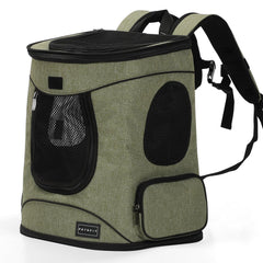 Petsfit mochila porta-mascotas con ajuste cintura mejorado para mayor comodidad