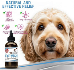PetSilver gotas para ojos, aplicación directa en ojos de mascotas.