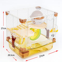 PETZHUBO jaula con espacio amplio y ventilación para exploración cómoda