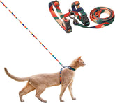 pidan arnés gato ajustable para paseos cómodos y seguros.