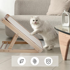 pinvnby rascador para gatos con tres alturas ajustables