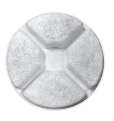 Filtro redondo de carbón Pioneer Pet para Vortex, mejora la claridad del agua y la higiene.